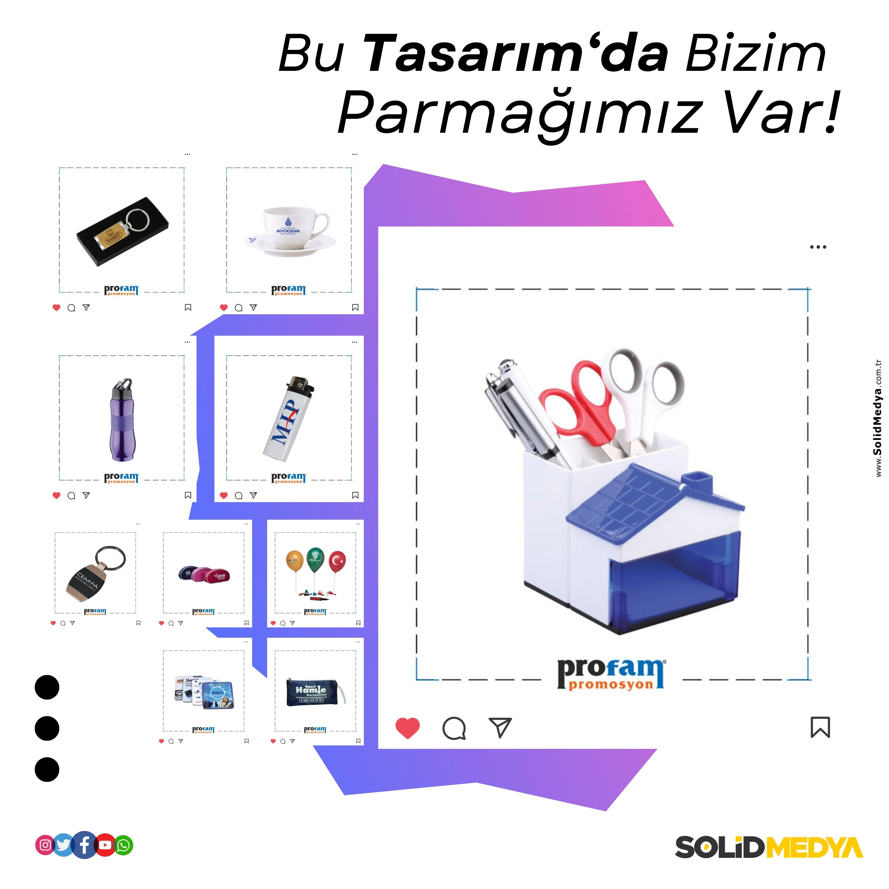 Profampromosyon - Grafiktasarim Projesi | Solid Medya