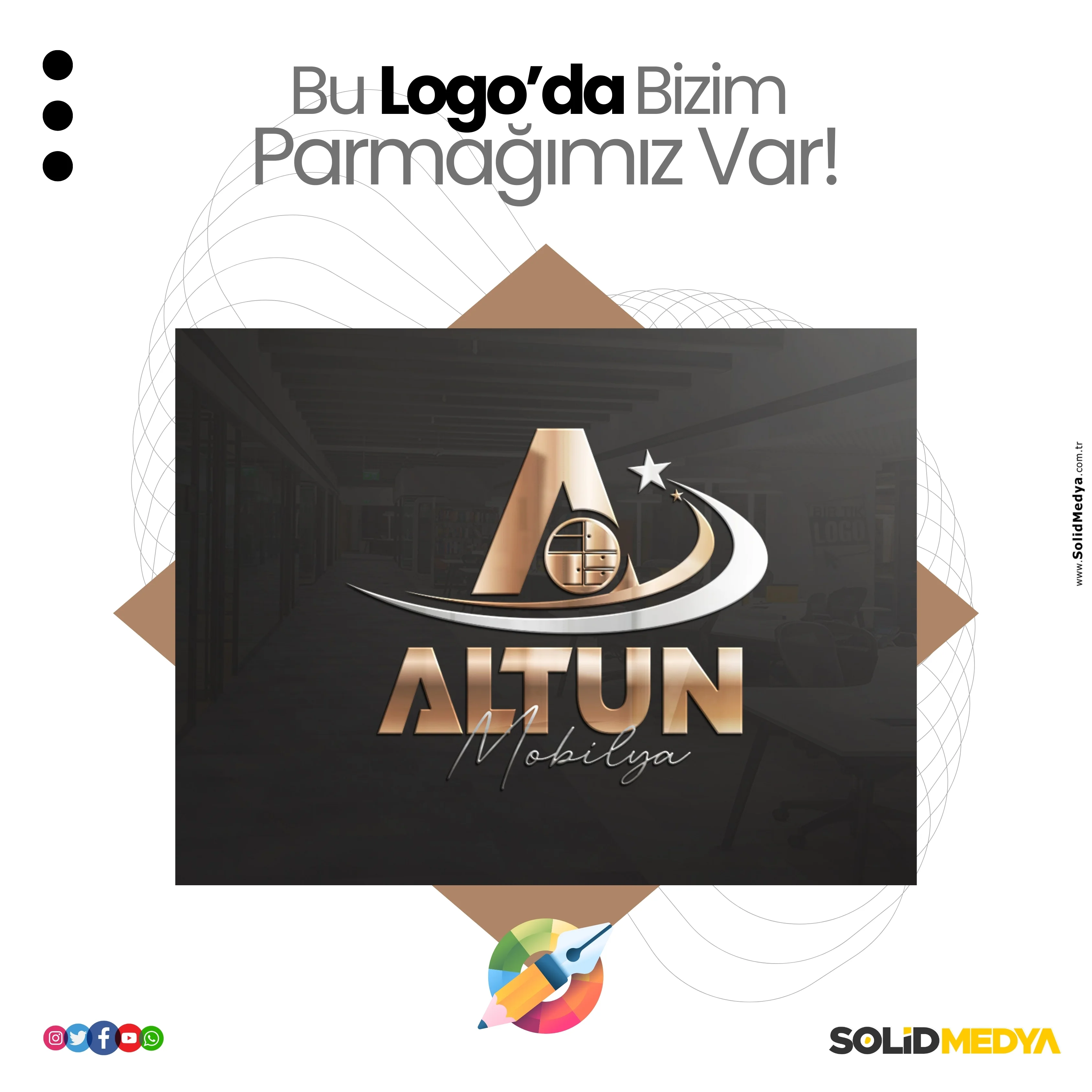 Altunmobilya - Logotasarim Projesi | Solid Medya