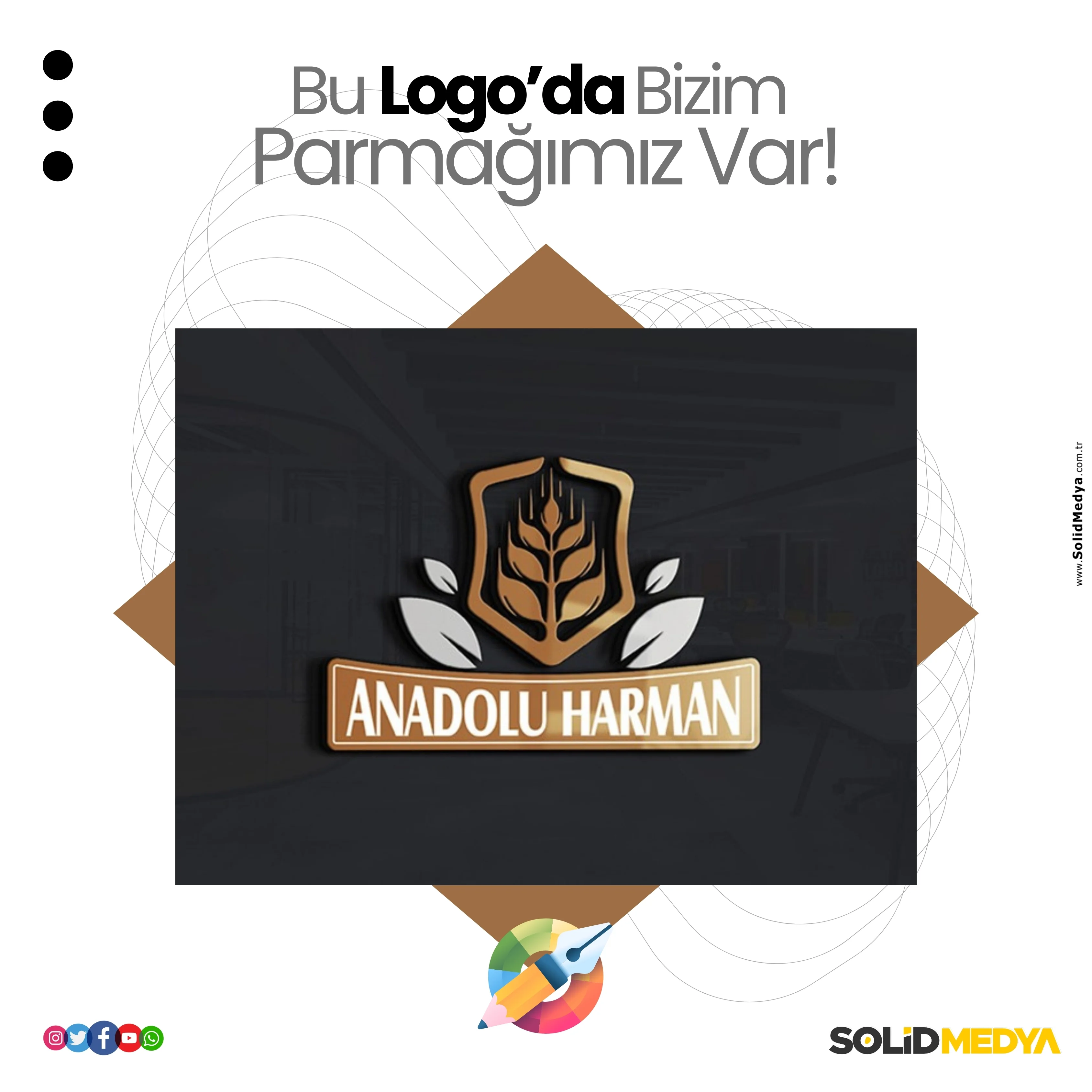 Anadoluharman - Logotasarim Projesi | Solid Medya
