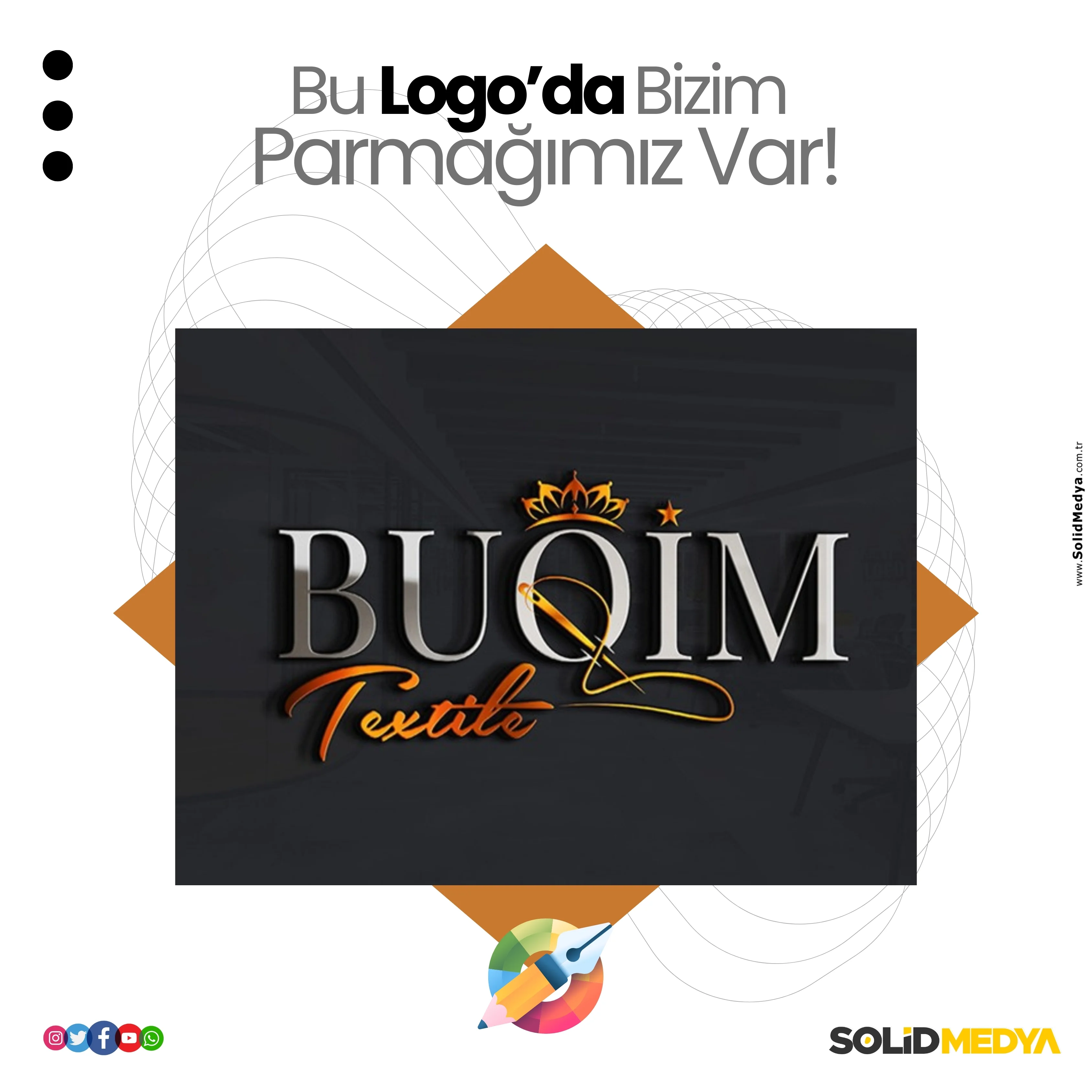 Buoimtekstil - Logotasarim Projesi | Solid Medya