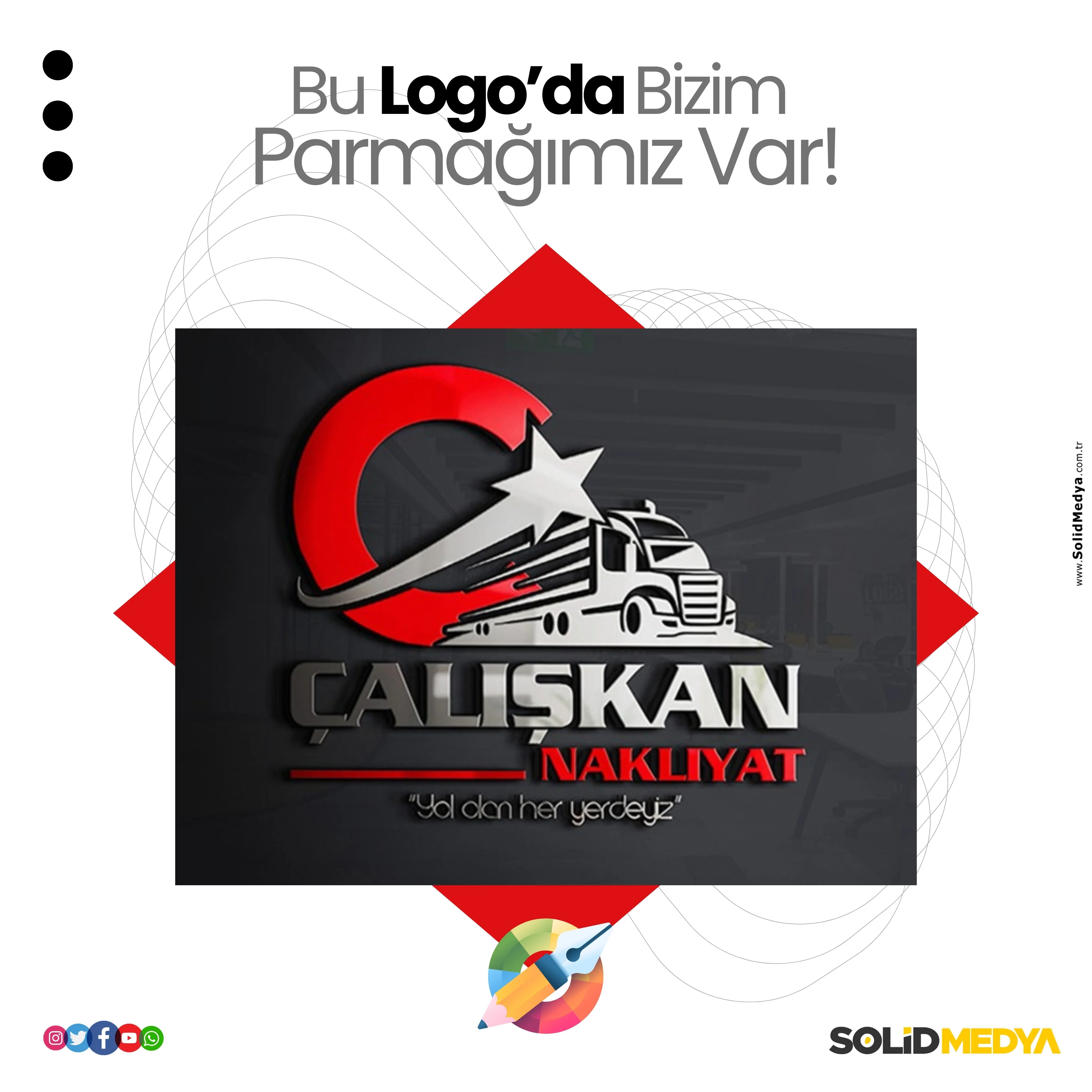 Caliskannakliyat - Logotasarim Projesi | Solid Medya