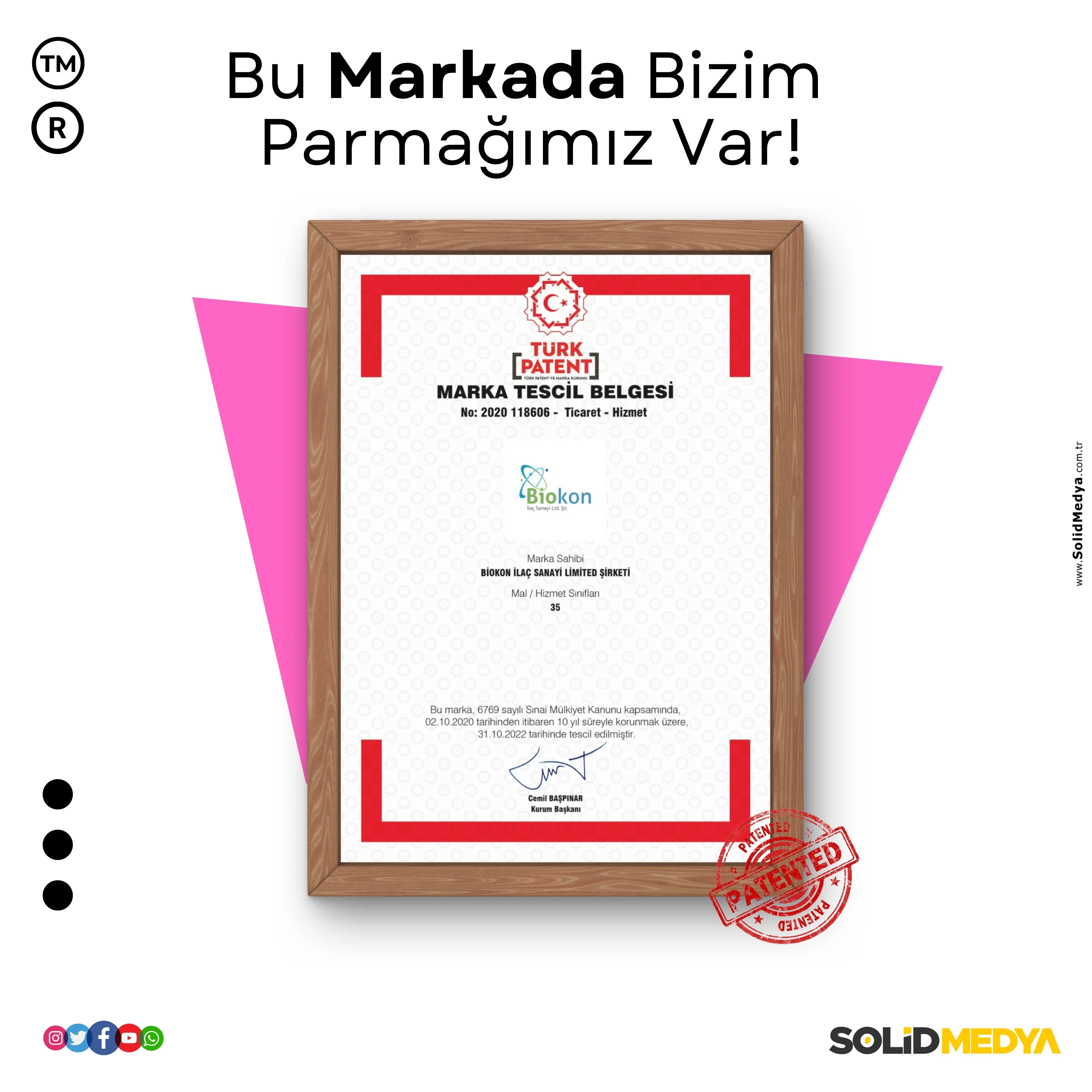 Biokon - Markatescil Projesi | Solid Medya