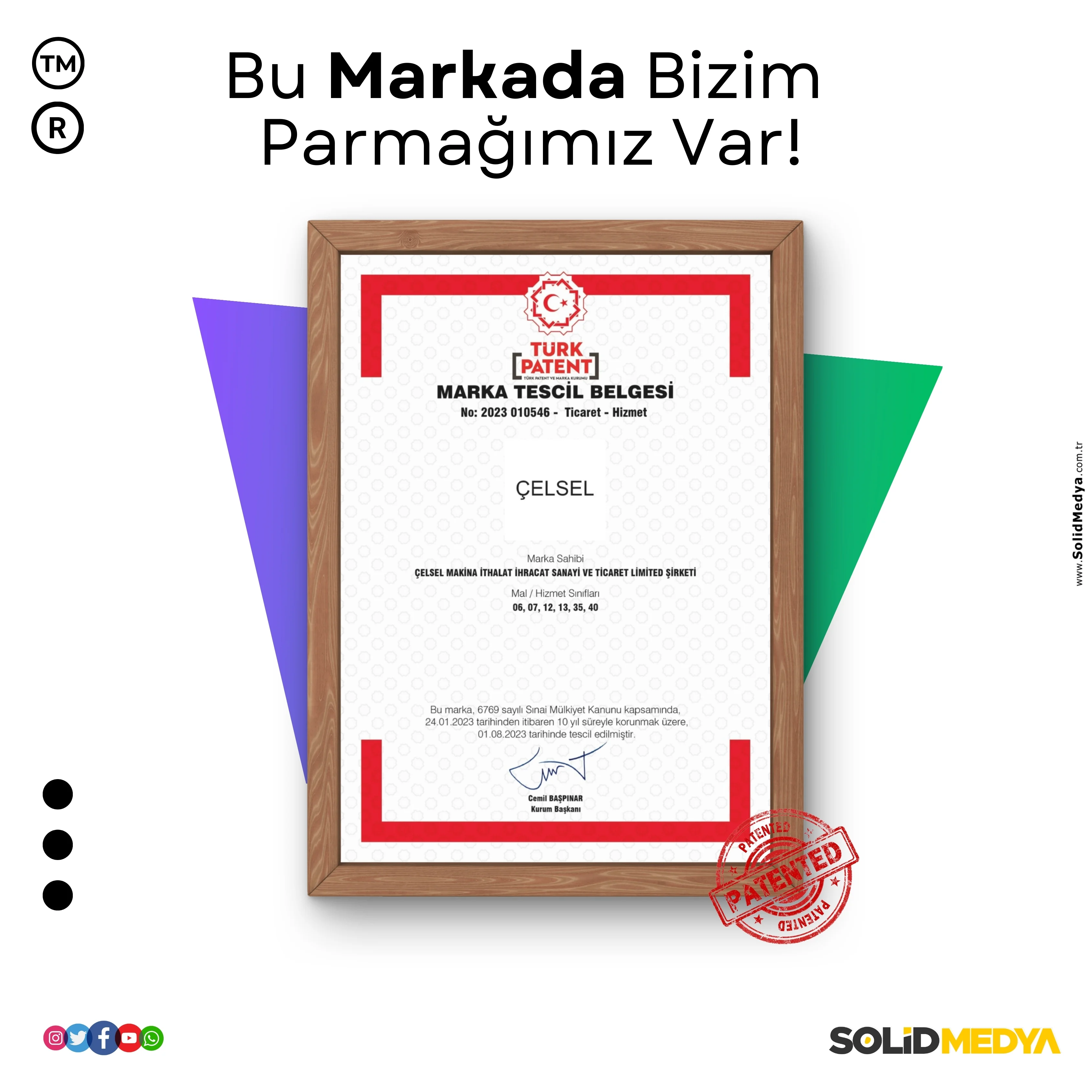 Celsenmakina - Markatescil Projesi | Solid Medya