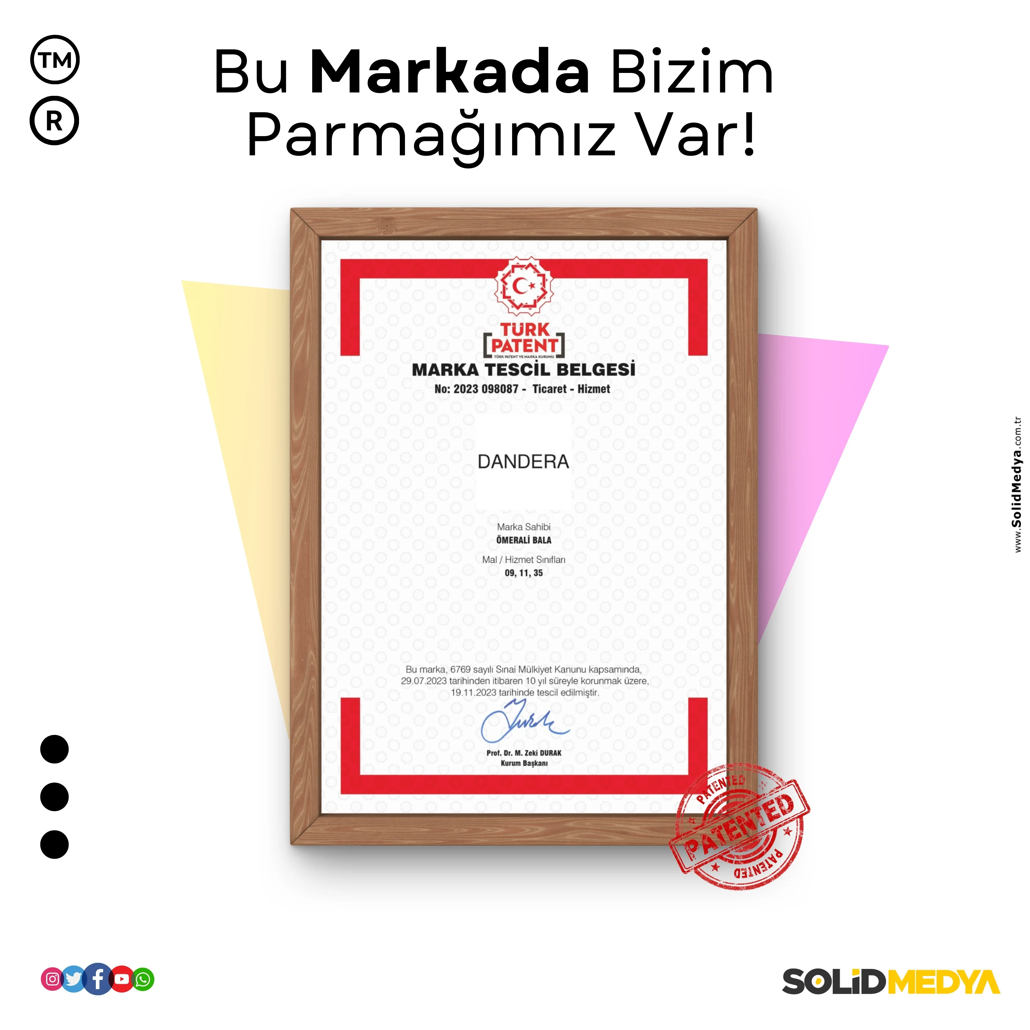 Dandera - Markatescil Projesi | Solid Medya