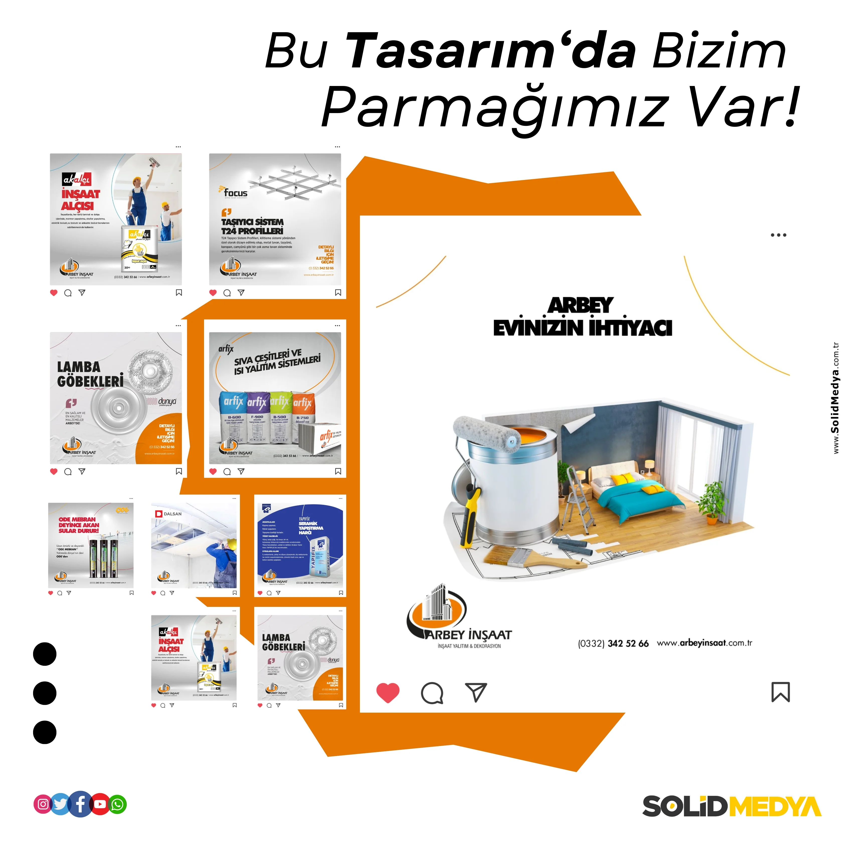 Arbeyyapi - Sosyalmedya Projesi | Solid Medya